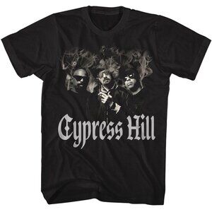Cypress Hill T-Shirt Smoke Black Rap Music Fan Graphic Retro Concert 81